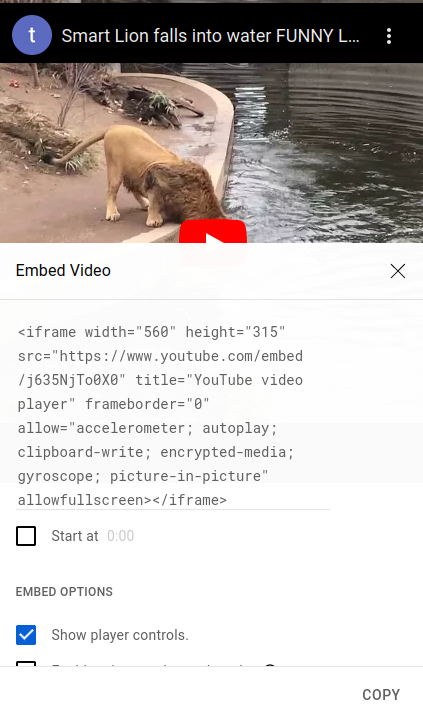 embedded